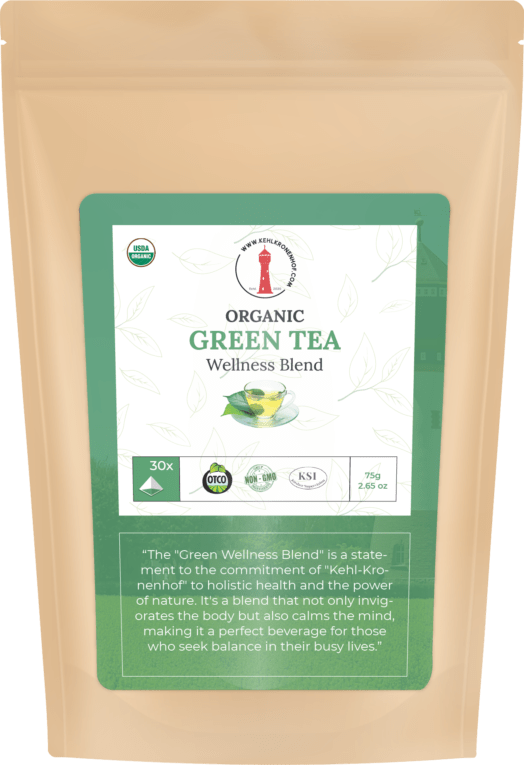 Organic Green Tea Wellness Blend Pouch