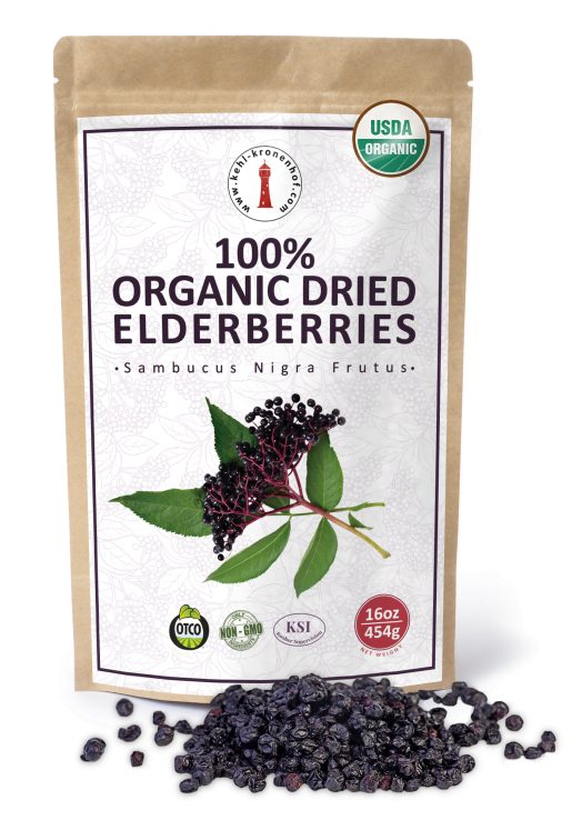 Kehl Kronenhof Organic Dried Elderberries